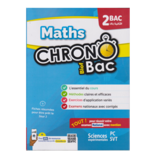 CHRONO MATHS 2BAC SC.EXP (PC/SVT)